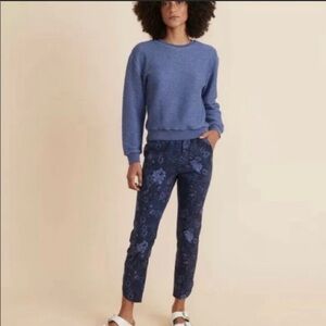 Marine Layer RE-Spun Allison Floral Pants, Size X-Small